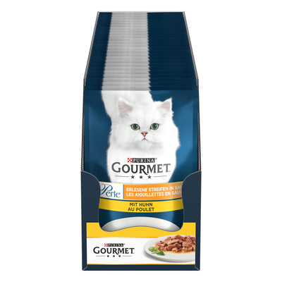 Gourmet Perle Izgara Tavuklu Yaş Kedi Maması 85gr