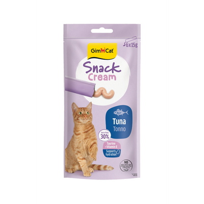 Gimcat Snack Cream Tuna Kedi Ödülü 6x15gr
