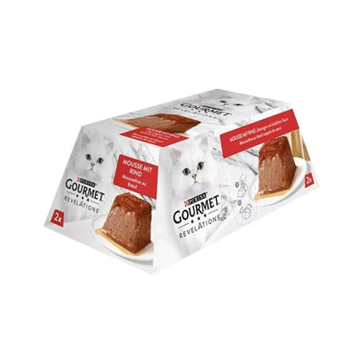 Gourmet Gold Revelations Biftekli 2x57gr Yaş Kedi Maması