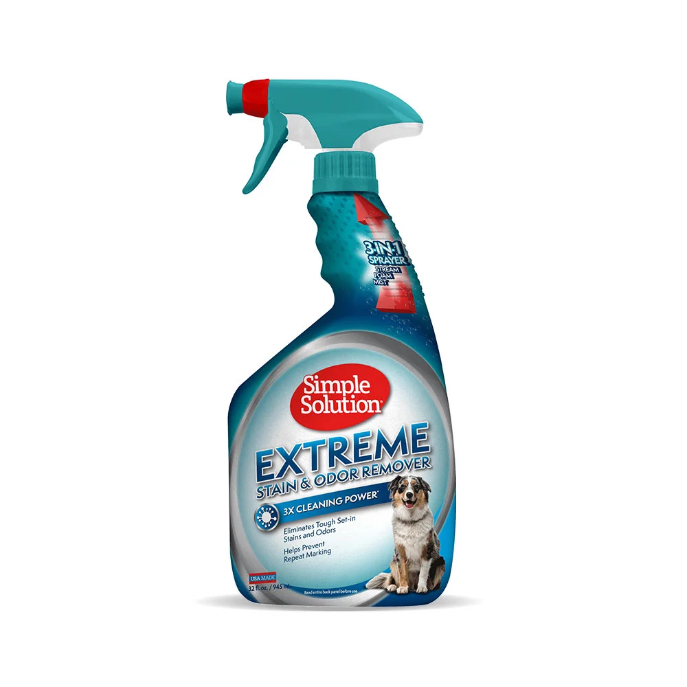 Simple Solution Extreme 3 Kat Etkili Leke ve Koku Giderici 945 ml