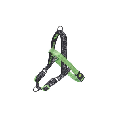 M-Pets Urban Style Multicolor Norwegian Köpek Göğüs Tasması (S)
