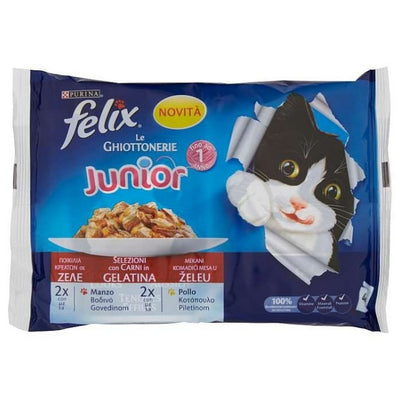 Purina Felix Sığır ve Tavuk Yavru Kedi Maması 4 Al 3 Öde