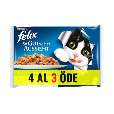 Purina Felix Tuna ve Morina Balıklı 4 Al 3 Öde