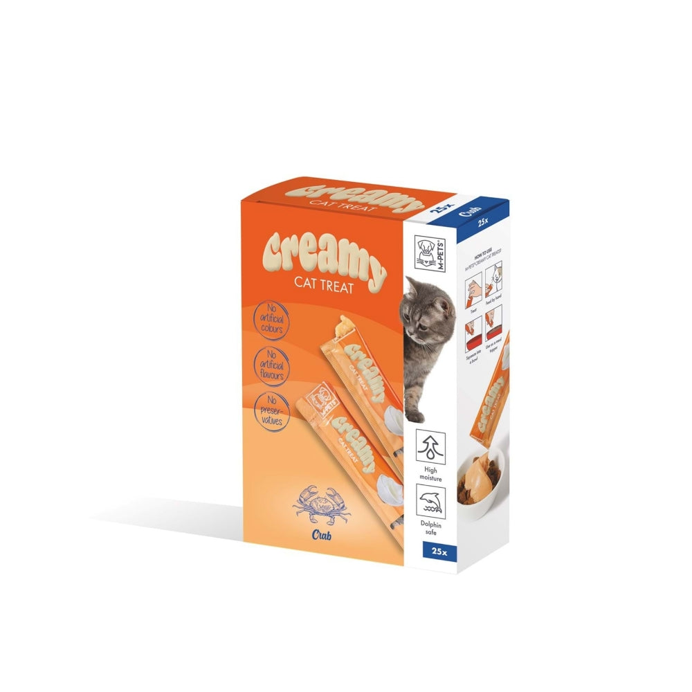 M-Pets Creamy Yengeçli Kedi Ödülü 25x12gr