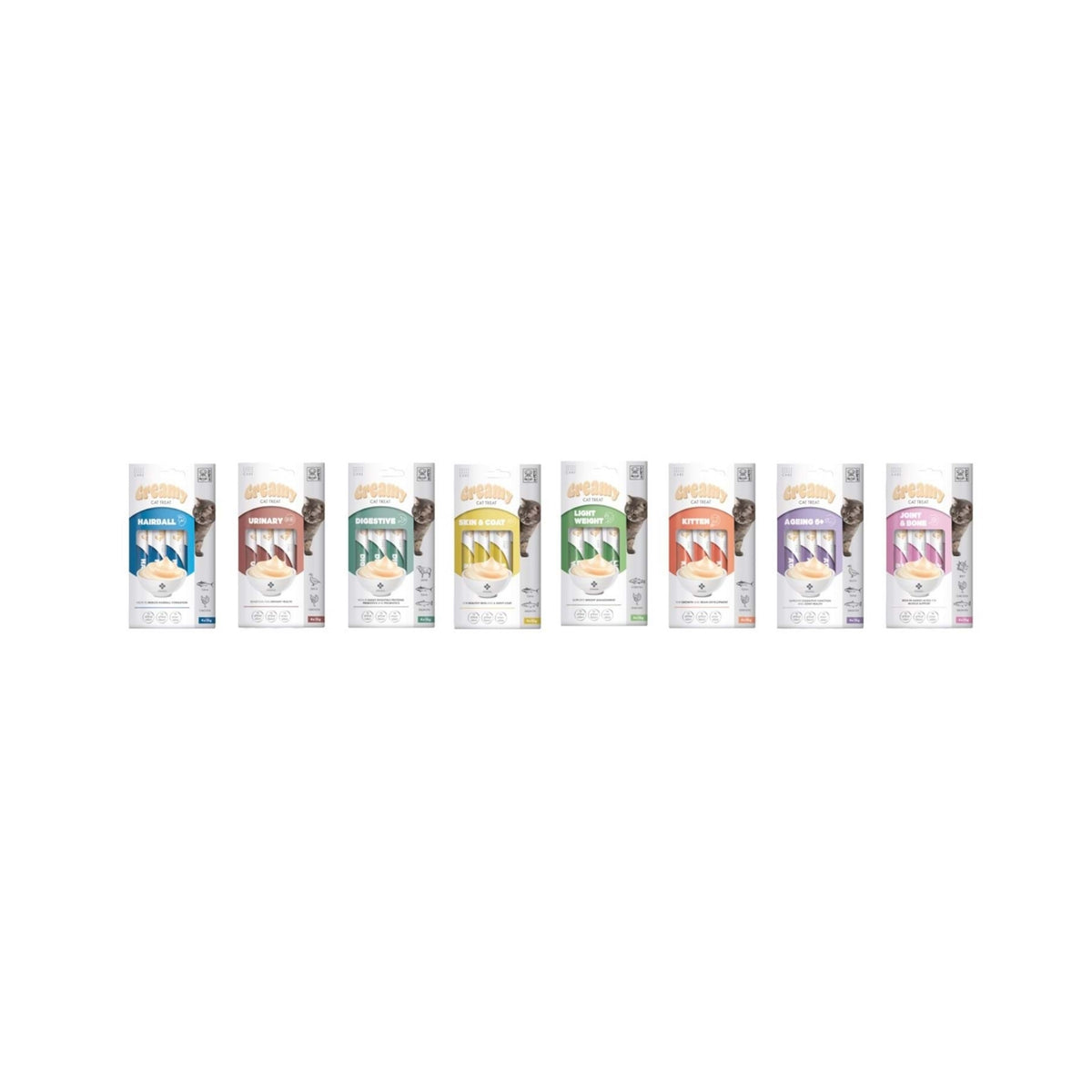 M-Pets Digestive Fonksiyonel Creamy Kedi Ödülü 4x15gr