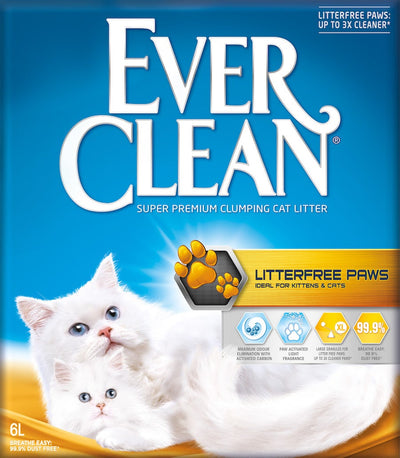 Ever Clean Litter Free Paws Patilere Yapışmayan Doğal Kedi Kumu 10L