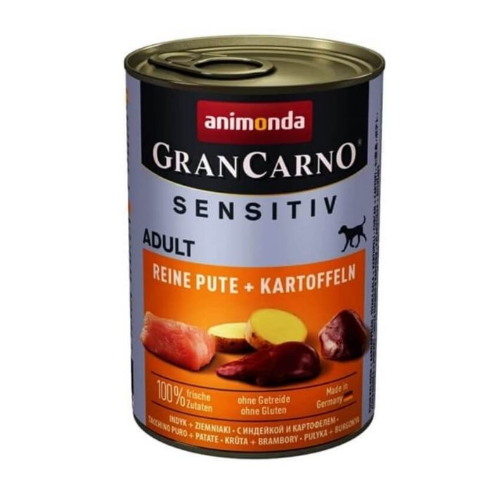 Gran Carno Sensitiv Hindi Etli Patatesli Köpek Yaş Mama 400g