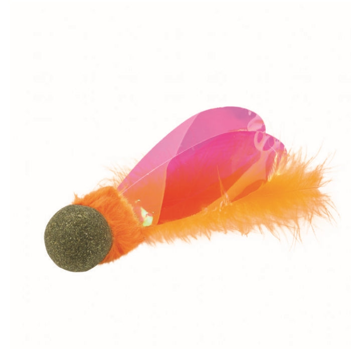 M-Pets Charmy Fırefly Catnipli Kedi Oyuncağı Orange