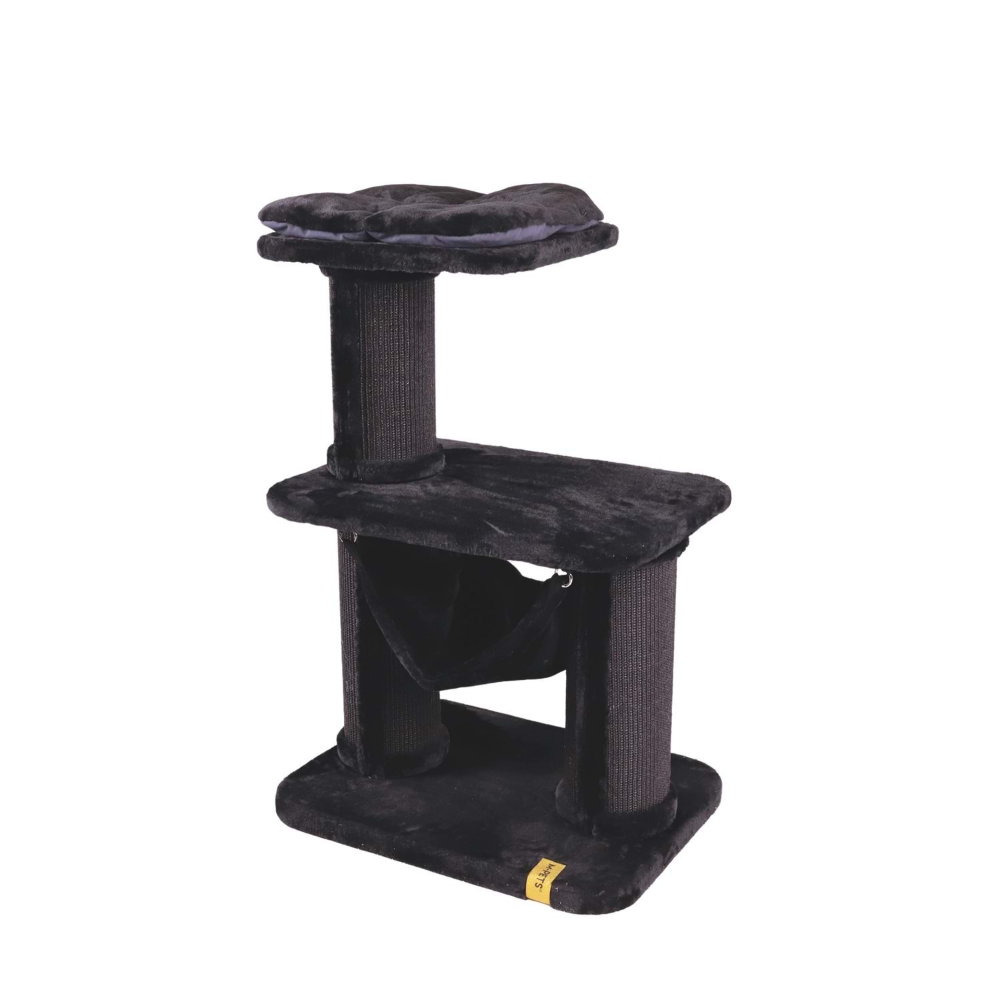 M-PETS Panther Premium Relax Kedi Tırmalama Black