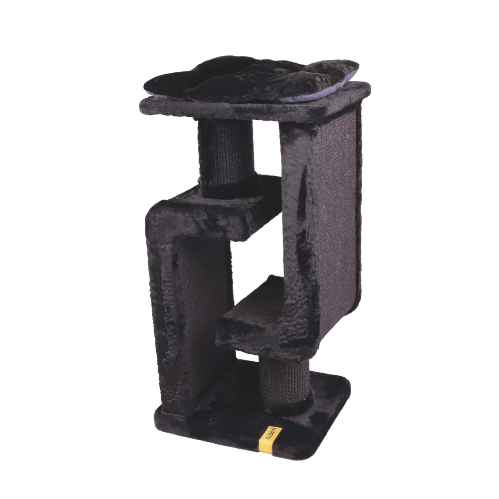 M-PETS Panther Premium Duo Kedi Tırmalama Black