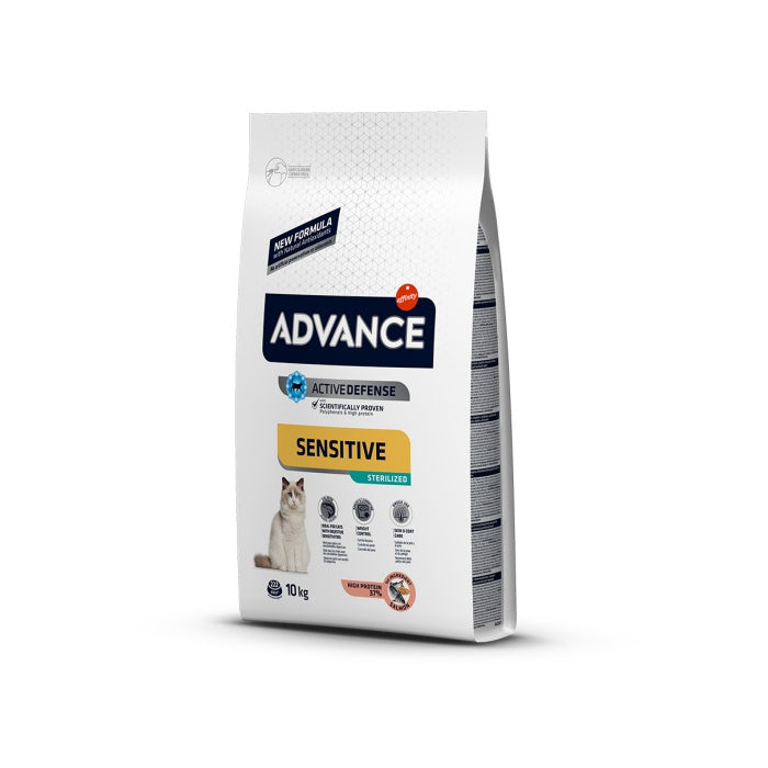 Advance Sterilised Somonlu 10 Kg Kısırlaştırılmış Kuru Kedi Maması