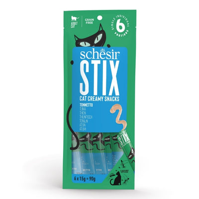 Schesir Stix Ton Balıklı Krem Ödül Maması 6x15g