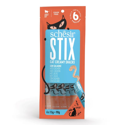 Schesir Stix Somonlu Krem Ödül Maması 6x15g