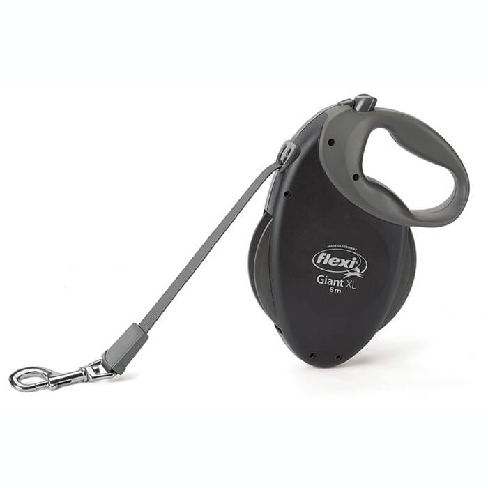 Flexi Giant XLarge 8m Şerit Gezdirme Siyah
