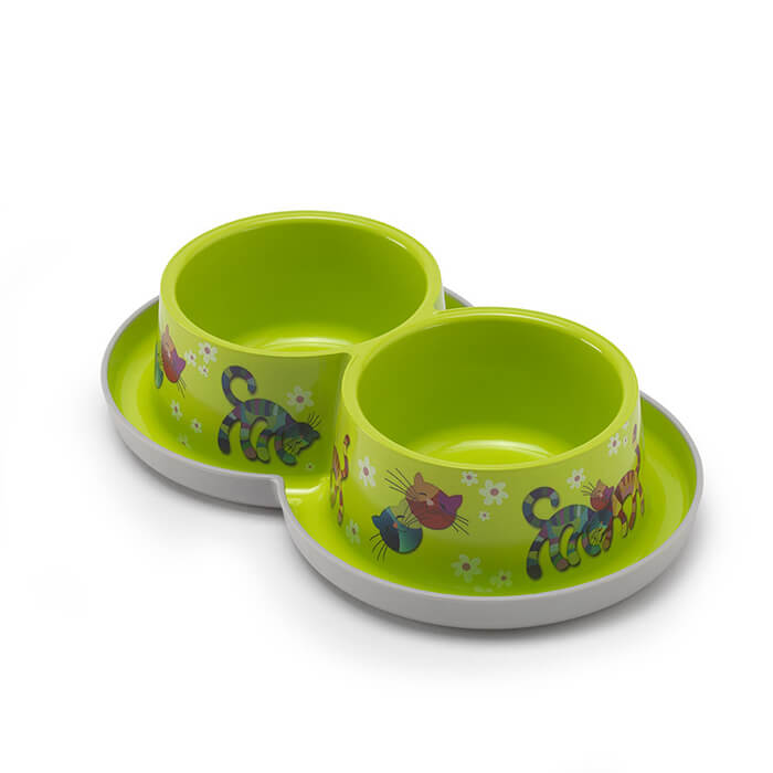 Moderna Trendy İkili Mama Kabı Friends Yeşil 2x350ml