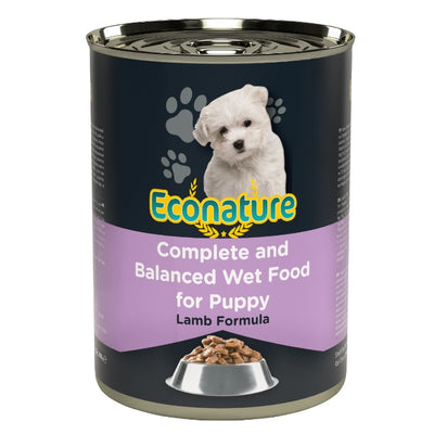 Econature Yavru Köpek Kuzu Etli 400gr