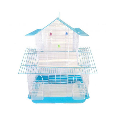 Bird Cage Kuş Kafesi Villa Boyalı A-3114