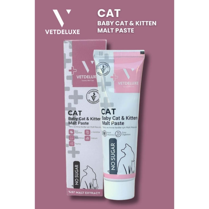 VETDELUXE Babycat Kitten Malt Paste 100gr