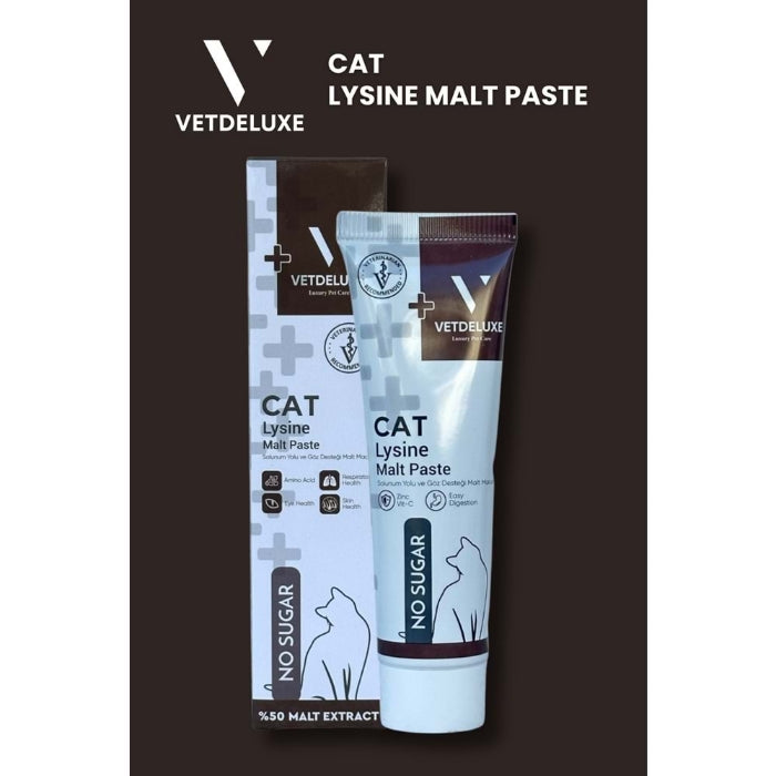VETDELUXE Lizin Malt Paste 100gr