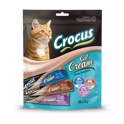 Crocus Çoklu Somon Karides Yengeç Kedi Ödülü 30x15gr