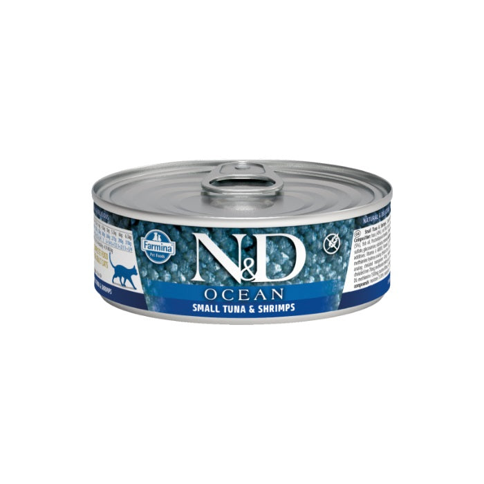 N&D Ocean Tahılsız Ton Balığı&Karides 70gr Yaş Kedi Konservesi