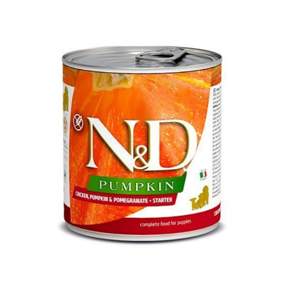 N&D Pumpkin Tahılsız Tavuk&Balkabağı&Nar 285gr Yavru Köpek Başlangıç Yaş Maması/Konservesi