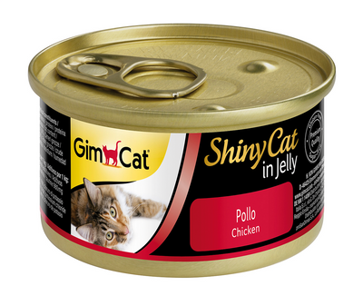Shinycat Jelly (Jöle içinde) Chicken (Tavuk) Konserve Kedi Maması 70 gr