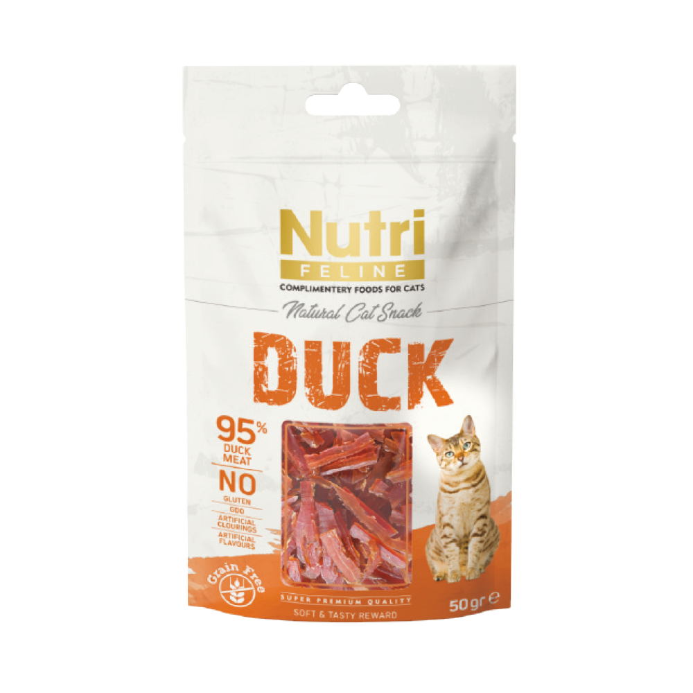 Nutri Feline Duck Snack 50 gr