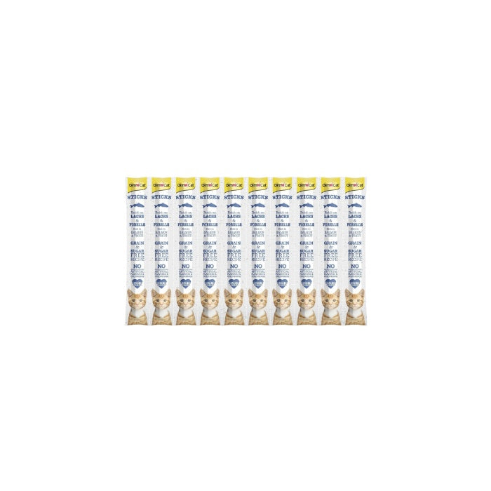 GimCat Sticks Somon & Alabalıklı Ödül Çubukları 50 gr - 10lu