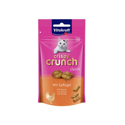 Vitakraft Crispy Crunch Kümes Hayvanlı Kedi Ödülü 60gr