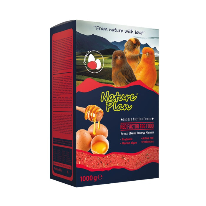 Nature Plan Moist Egg Food - Yumurtalı Islak Kanarya Maması 1000gr