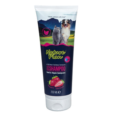 Nature Plan Çilek Kokulu Kedi-Köpek Şampuanı 250ml