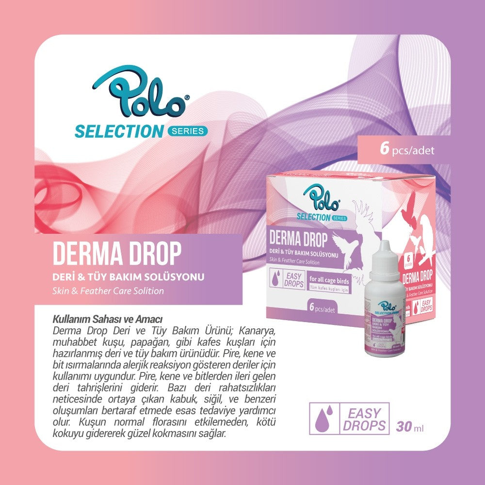 Polo Derma Drop 30ml (Deri & Tüy Bakım Solüsyonu)