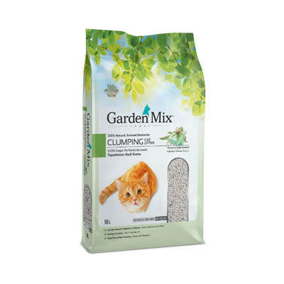 Garden Mix Bentonit Marsilya Sabunu İnce 10L Kedi Kumu