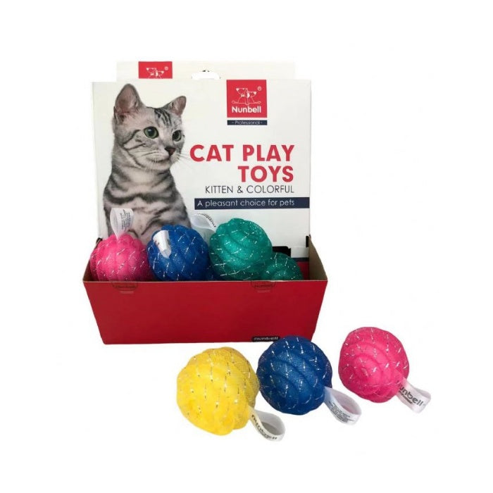 Nunbell Kedi Oyuncağı Hışırtılı Top