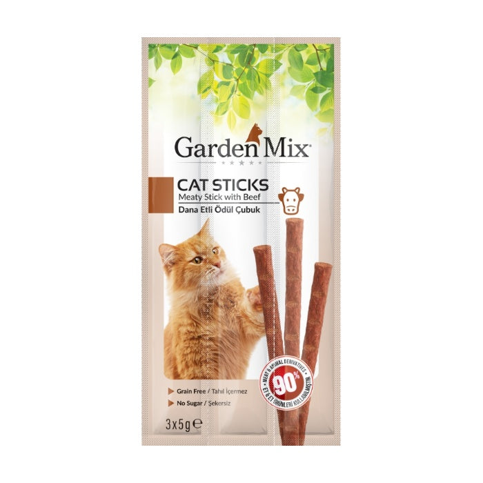 Garden Mix Dana Etli Kedi Stick Ödül 3*5g