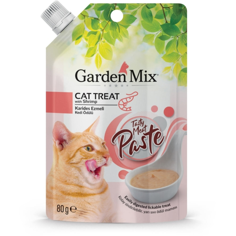 Garden Mix Tavuk ve Karides Ezmeli Kedi Ödülü 80gr