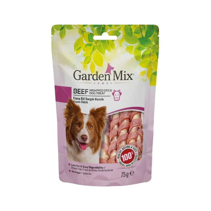 Garden Mix Dana Etli Sargılı Kemik Köpek Ödülü 75gr