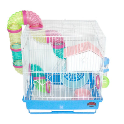 Dayang Hamster Kafesi Borulu 35x28x37