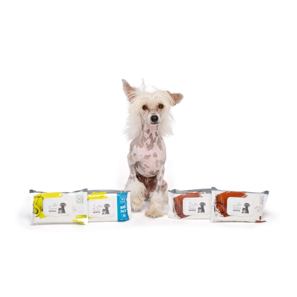 M-PETS Avocado Kedi/Köpekler İçin Temizlik Mendili 80Li