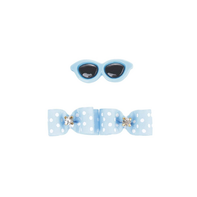 M-Pets Glam Köpekler İçin Aksesuar Toka Blue