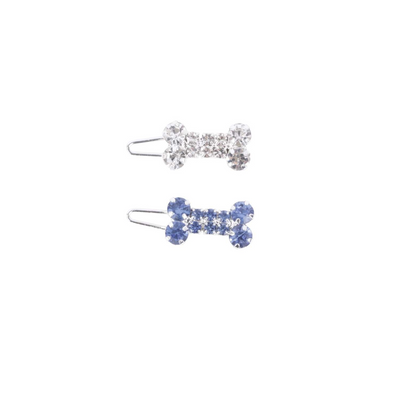 M-Pets Glam Köpekler İçin Aksesuar Toka Blue/White