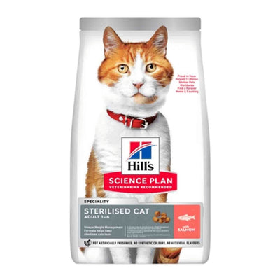 Hill's Sterilised Young Somon Balıklı 8+2 Kg Kısırlaştırılmış Kuru Kedi Maması
