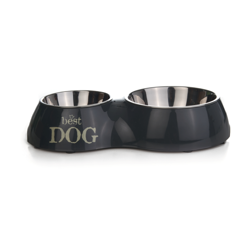 Beeztees Köpek Mama Su Kabı, Paslanmaz Çelik, 31cm, 1400ml