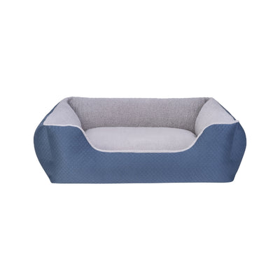 Pet Comfort Echo Mirinda Mavi/Gri Peluş L 105x80cm
