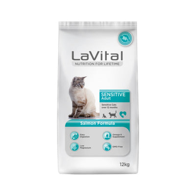 Lavital Somon Balıklı 12 Kg Yetişkin Kuru Kedi Maması