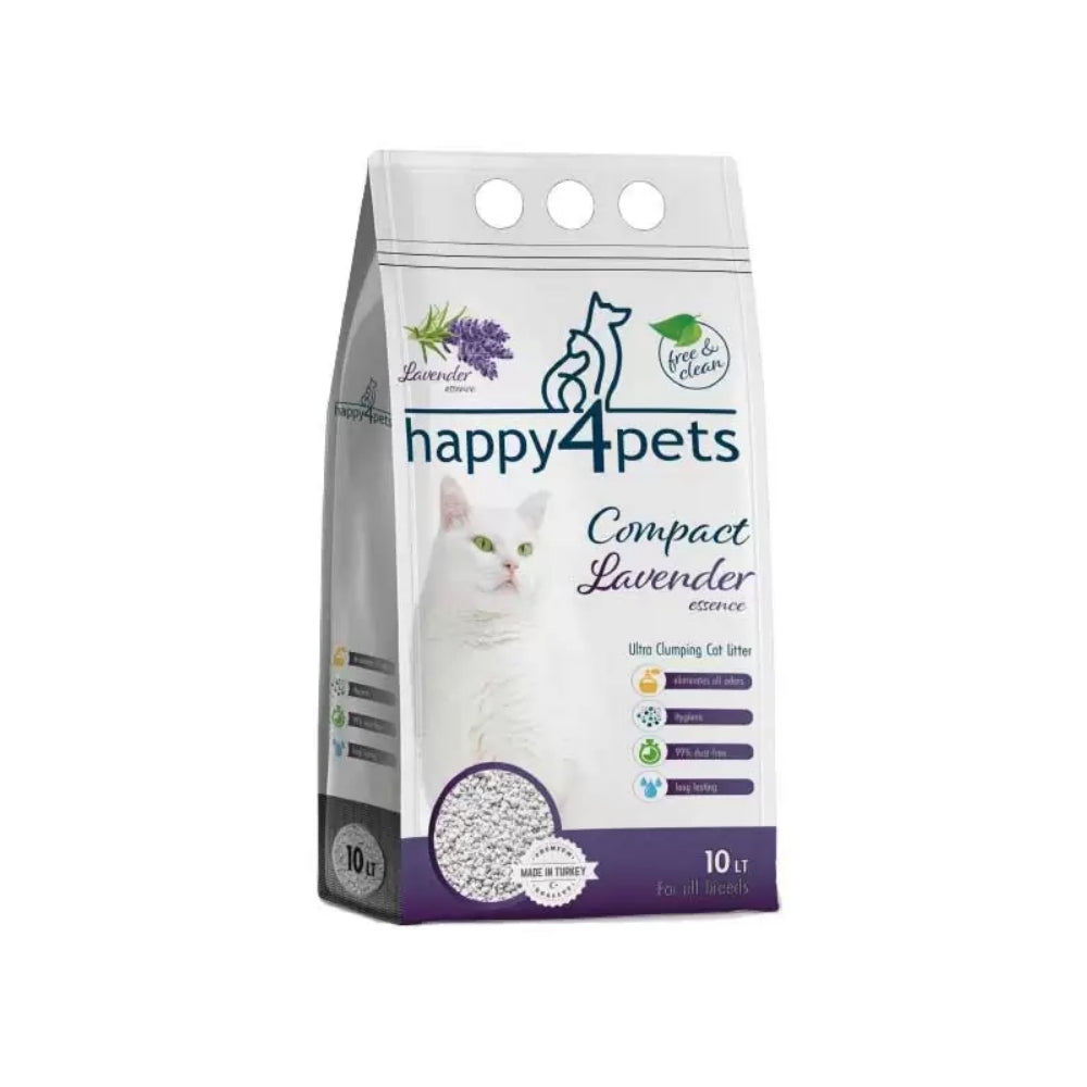 Happy4Pets Lavander 10L Lavanta Kokulu Kedi Kumu