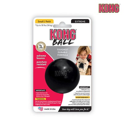KONG Extreme Köpekler için Top Şeklinde Çok Amaçlı Isırma Oyuncağı Ultra Sert S