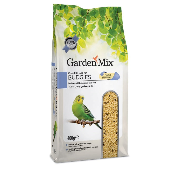 Garden Mix Platin Muhabbet Kuş Yemi Soyulmuş 400gr