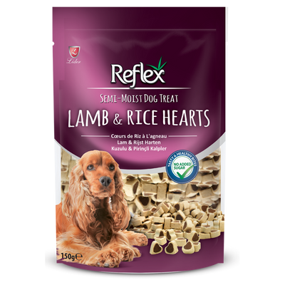 Reflex Semi Mois Kuzulu Kalpli Köpek Ödül Maması 150gr